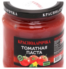 Томатная паста "Краснодарочка" 1000г 25%